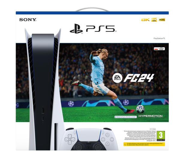 Sony PlayStation 5 + EA Sports FC 24 - 1181052 - zdjęcie 5